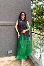 Verdant Organza Co-Ord Set