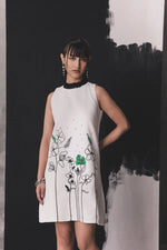 Ivory Loop Embellished Dress