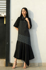Eclipse Check Asymmetric Dress