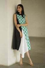Aqua Horizon Asymmetric Dress