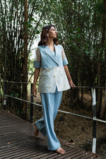 Still Pin Stripe Blazer Set
