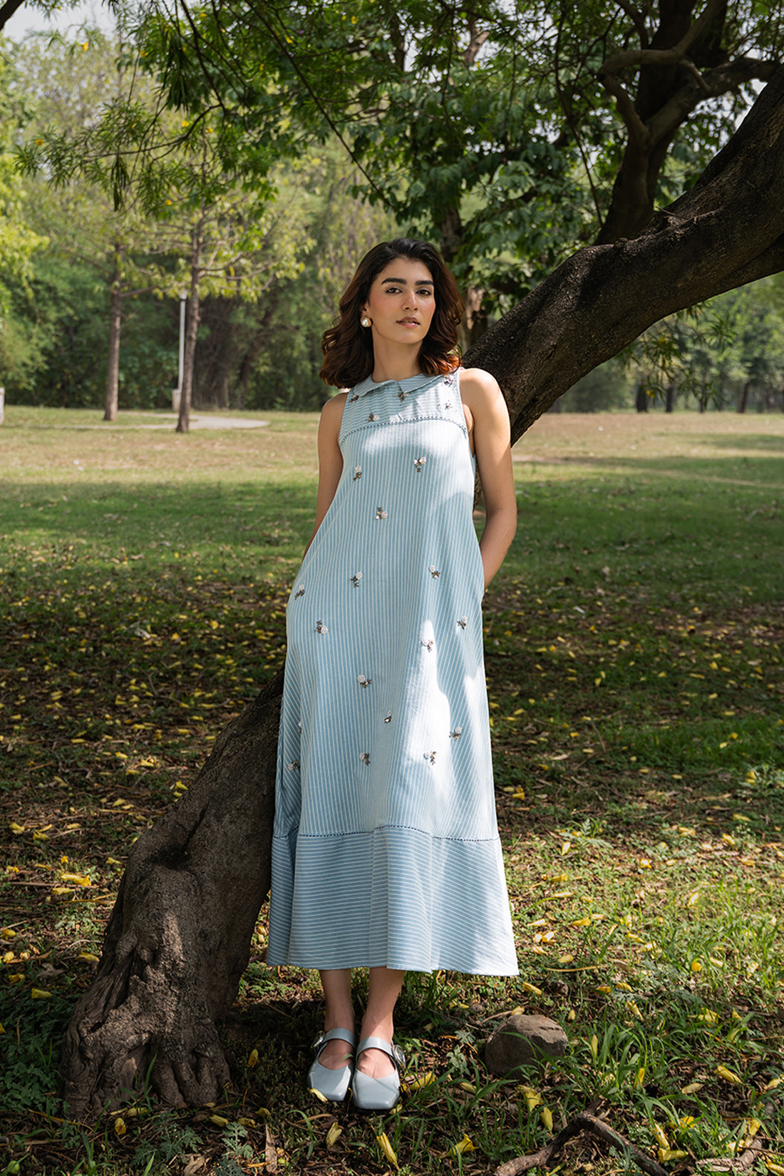 Still Pin Stripe Dress