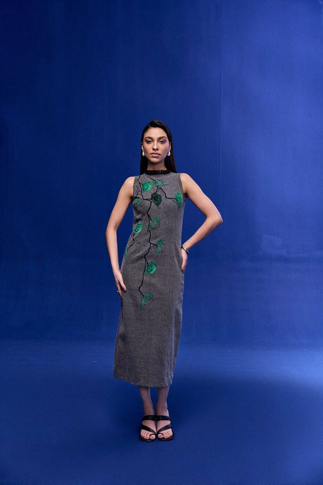 Grey Rose Heritage Dress